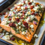 Mediterranean Salmon Bake