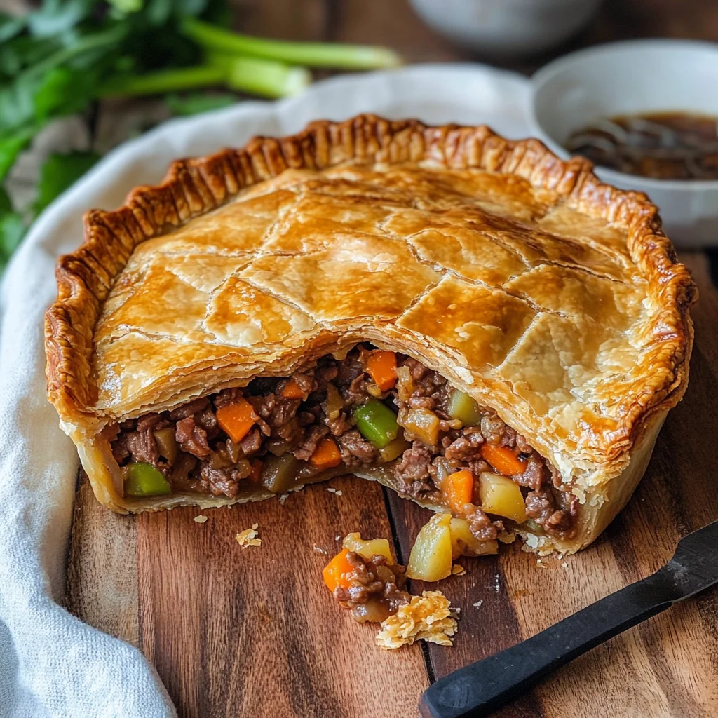 Old Fashioned Corned Beef Pie