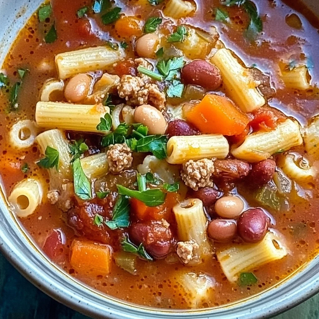 Olive Garden Copycat Pasta e Fagioli Instant Pot