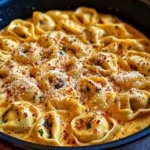 One-Pot Spicy Garlic Butter Chicken Tortellini