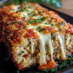 Parmesan Chicken Meatloaf