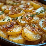Savory French Onion Potato Bake
