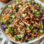 Sesame Chicken Cabbage Crunch Salad