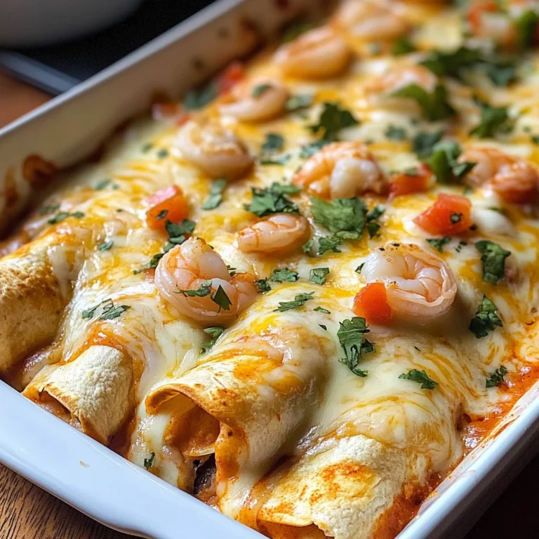 Shrimp Enchiladas: A Delicious and Easy Recipe