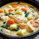 Slow Cooker Chicken Gnocchi Soup