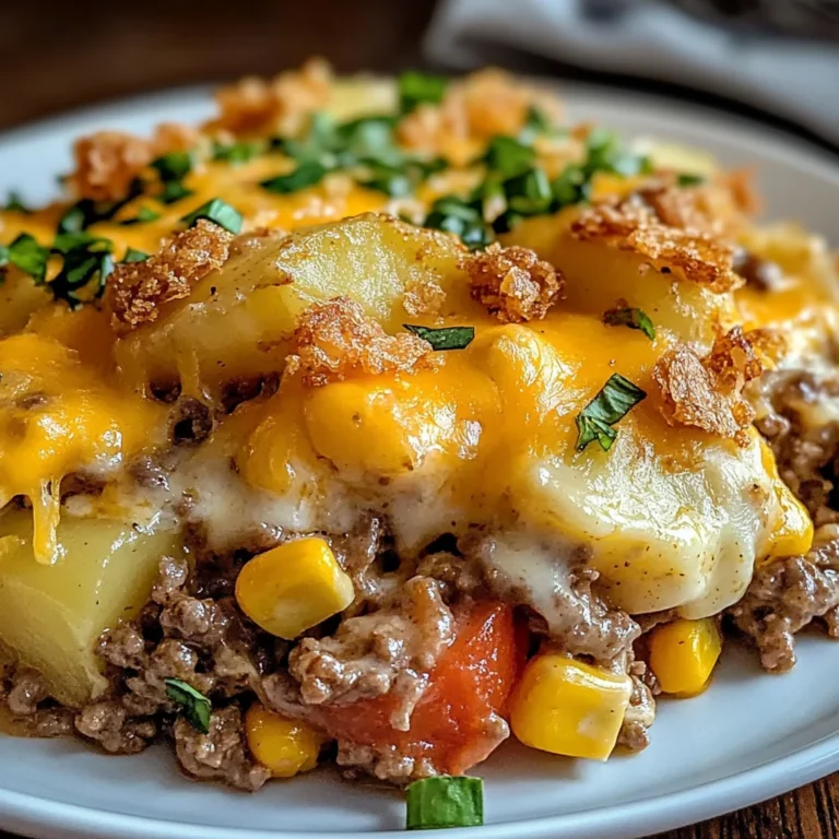 Slow Cooker Cowboy Potato Casserole