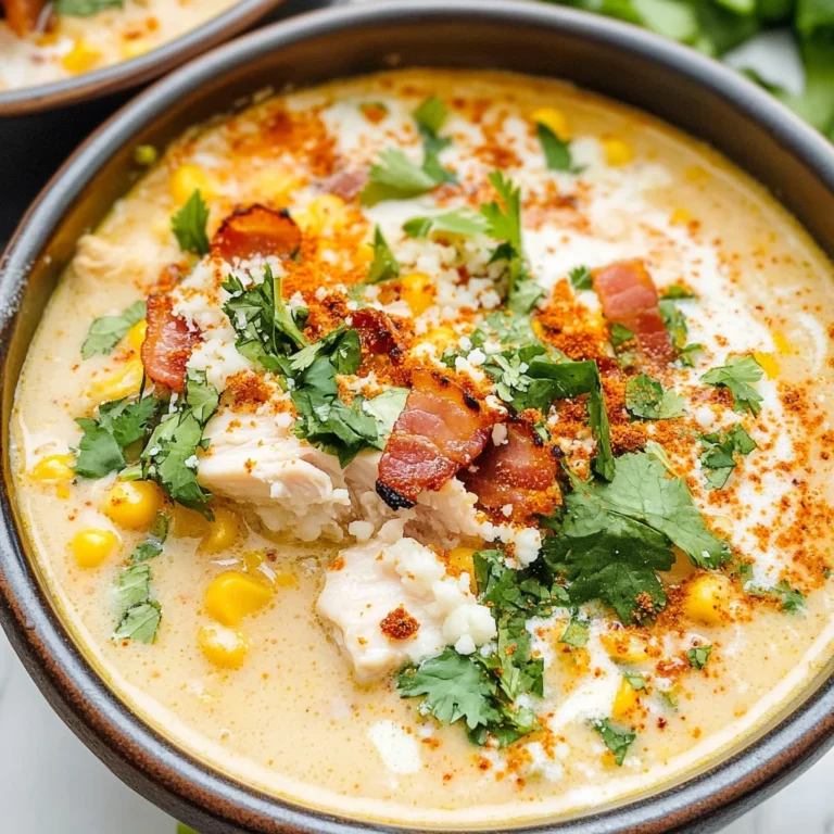 Slow Cooker Mexican Street Corn Soup