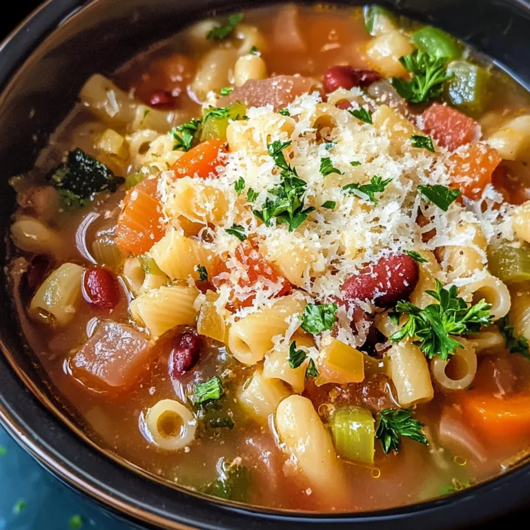 Slow Cooker Minestrone Soup