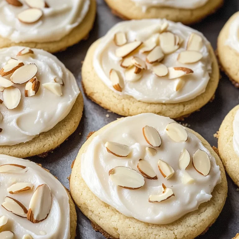 Soft Almond Sugar Cookies