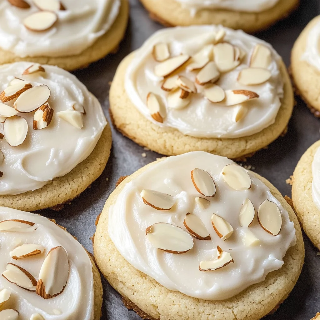 Soft Almond Sugar Cookies