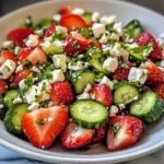 Strawberry Cucumber Salad Recipe