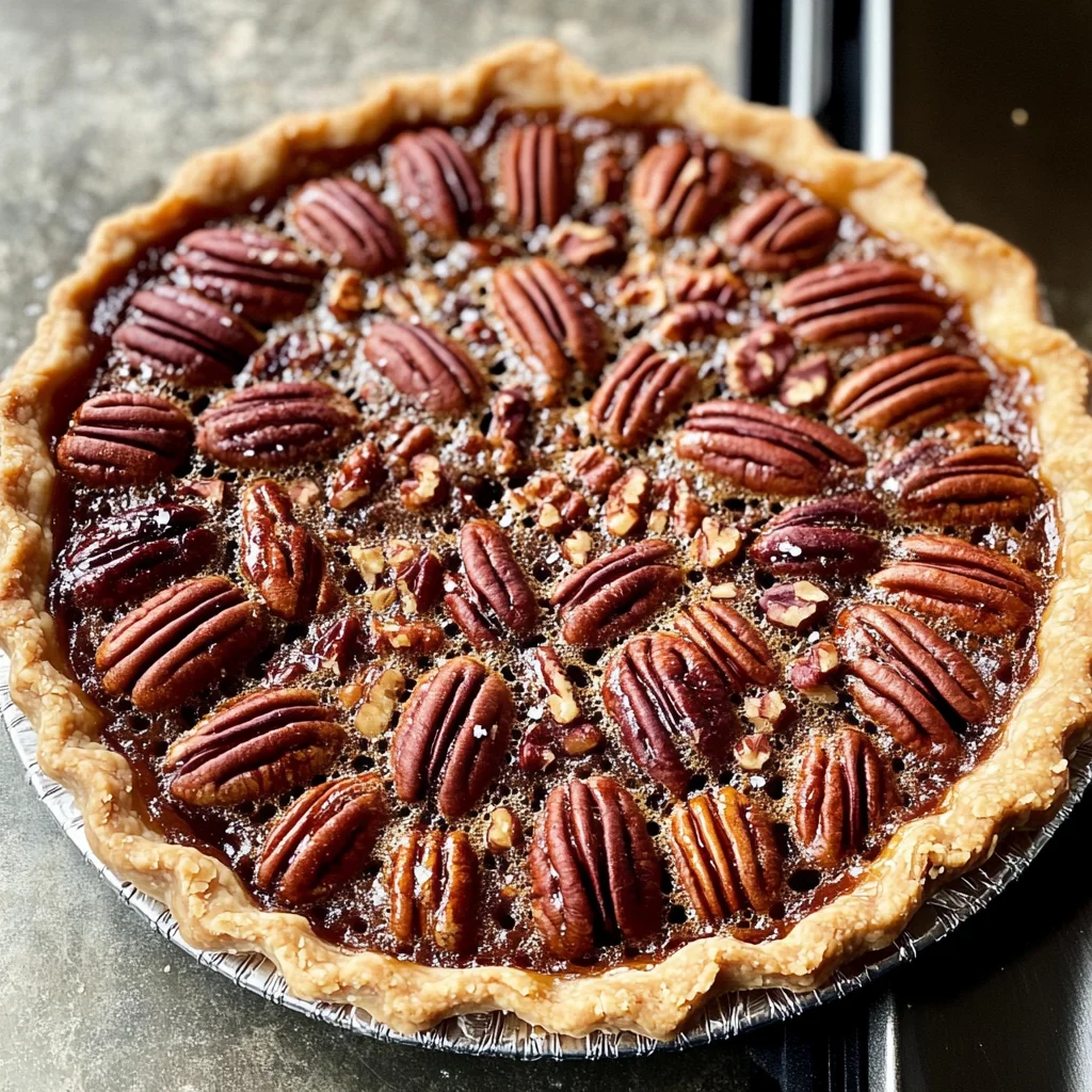 Tarte aux Noix de Pécan (Pecan Pie)