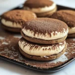 Tiramisu Sandwich Cookies