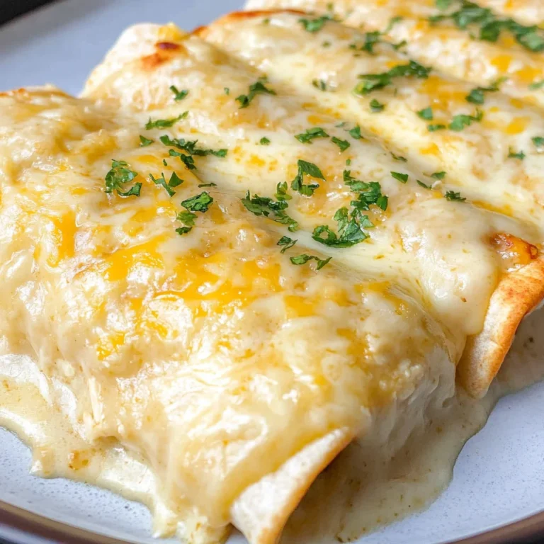 White Chicken Enchiladas