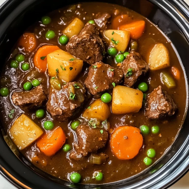 Wholesome Crockpot Beef Stew