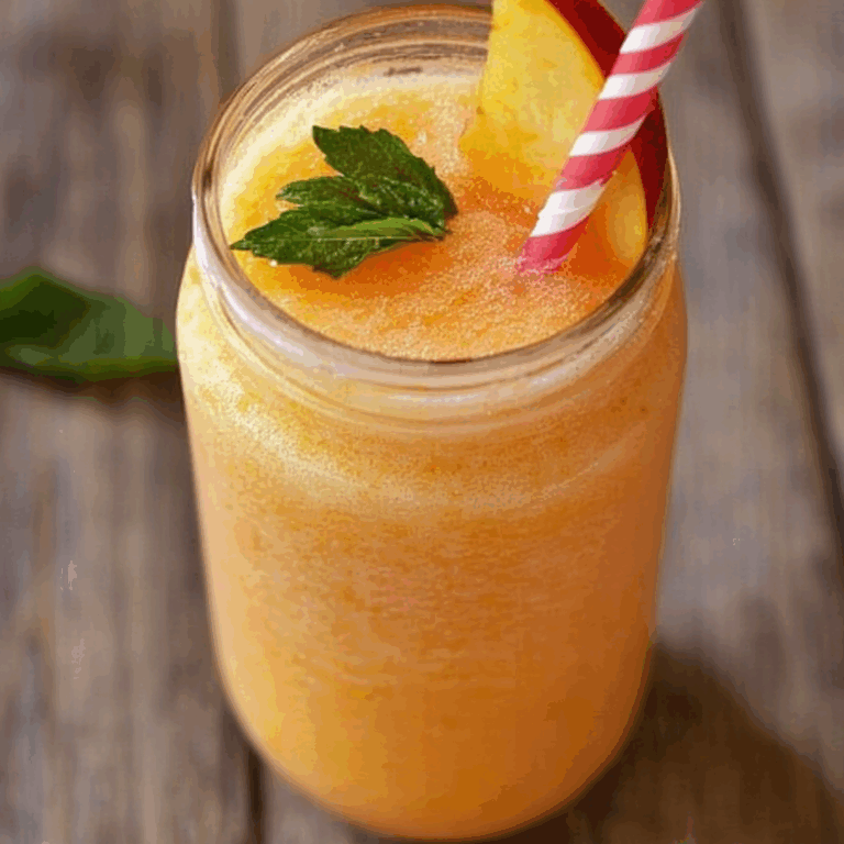 Peach Lemonade Slush Recipe