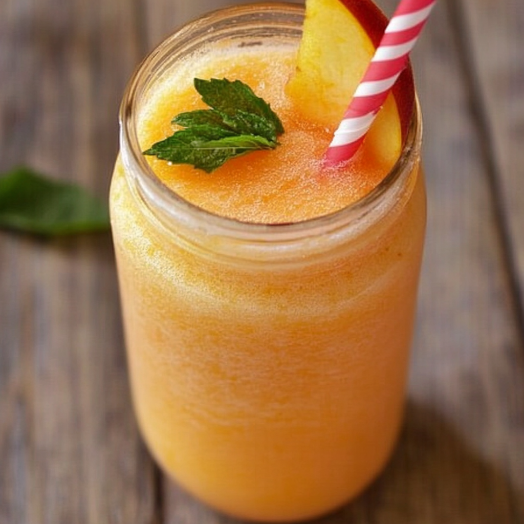 Peach Lemonade Slush Recipe