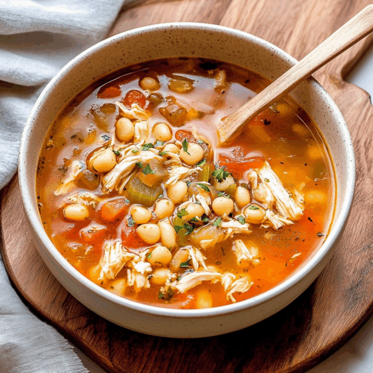 Sicilian Chicken Soup