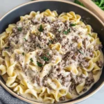 30-Minute Ground Beef Stroganoff