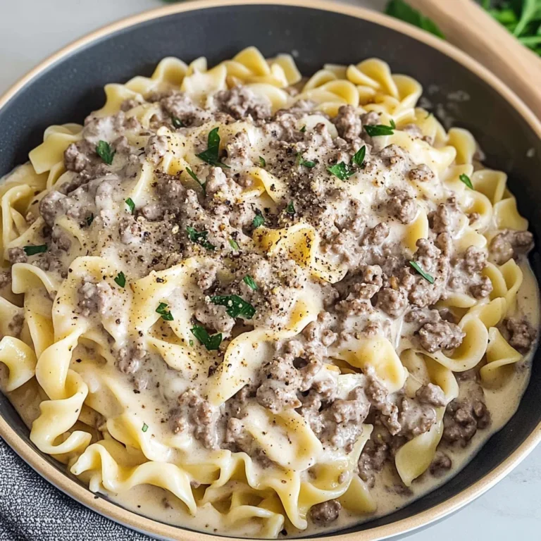 30-Minute Ground Beef Stroganoff