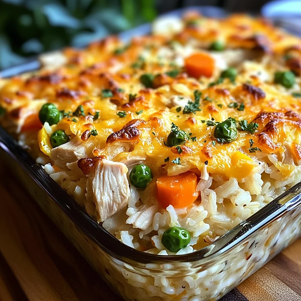 Best Chicken and Rice Casserole