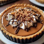 Chocolate Biscoff Tart