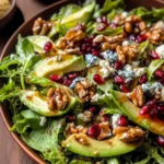Christmas Salad with Honey Mustard Dressing