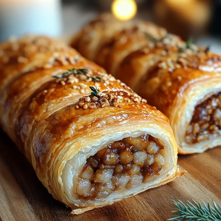 Christmas Sausage Rolls