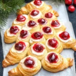 Christmas Tree Cream Cheese Danish