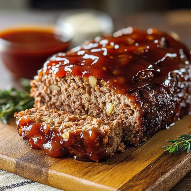 Classic Meatloaf with Tangy Glaze Recipe