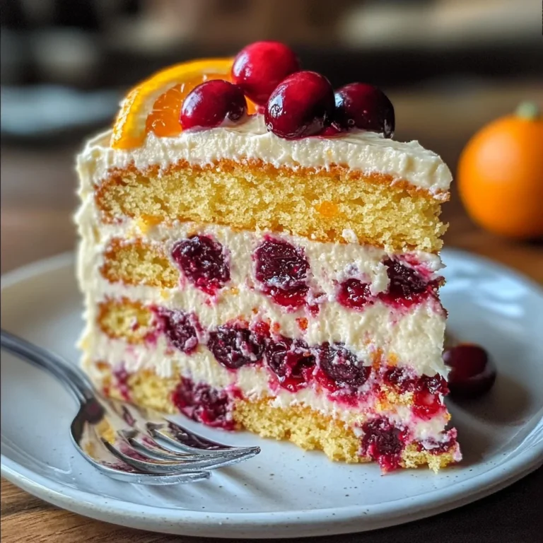 Cranberry Orange Cake