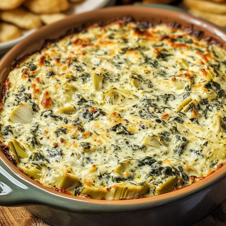 Creamy Spinach Artichoke Dip