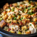 Crock Pot Chicken and Stuffing Dinner