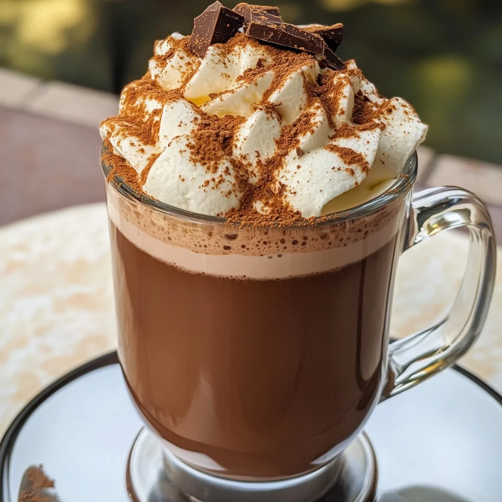 Disneyland's Hot Chocolate Recipe