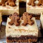 Gingerbread Cheesecake Bars