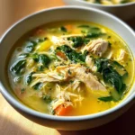 Greek Lemon Chicken Soup