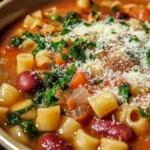 Hearty Italian Pasta Fagioli Soup