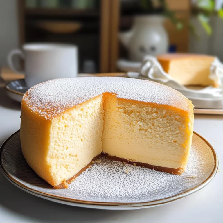 Japanese Cotton Cheesecake