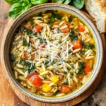 Mediterranean Orzo Soup