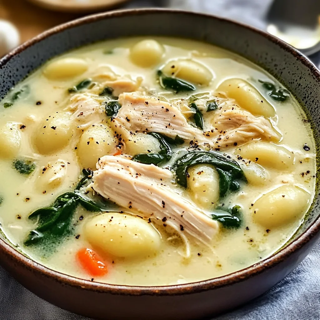Olive Garden Chicken Gnocchi Soup Recipe