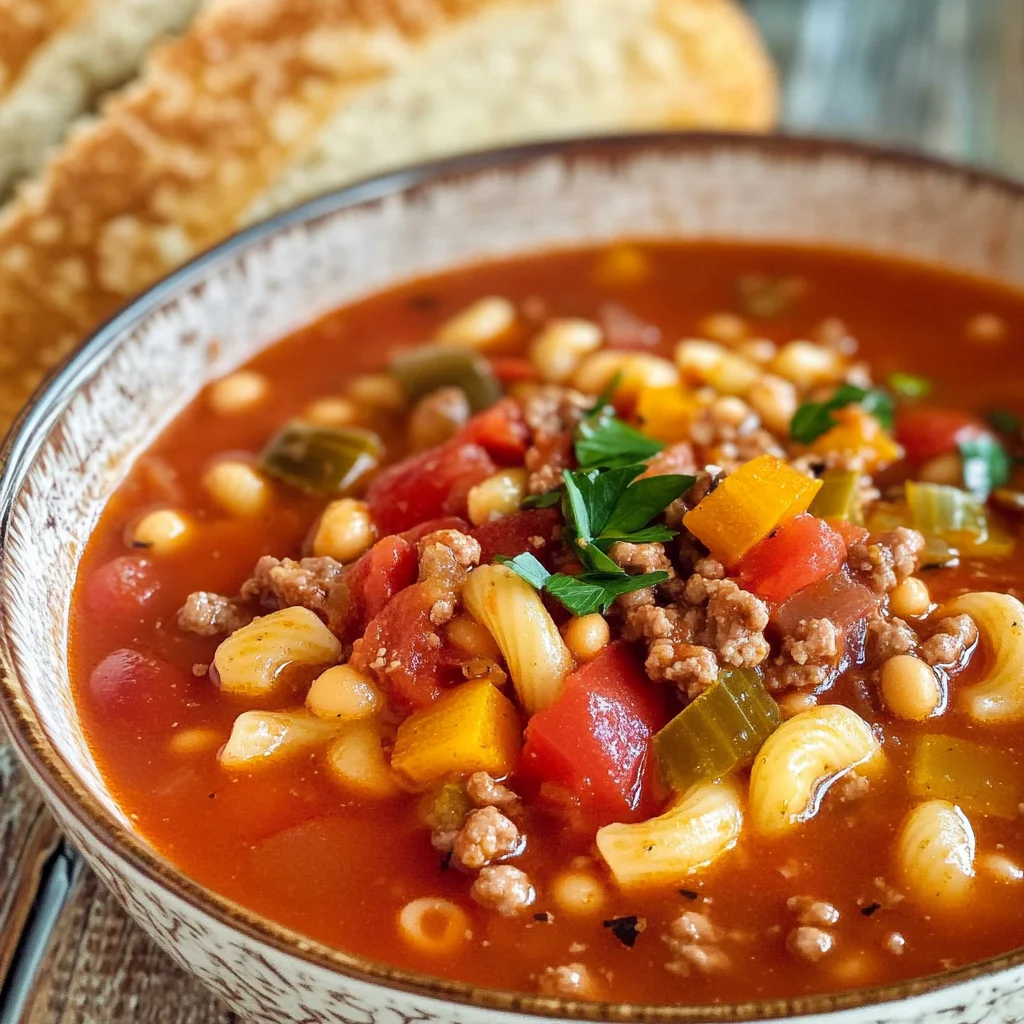 Olive Garden Pasta e Fagioli Soup (Copycat Recipe)