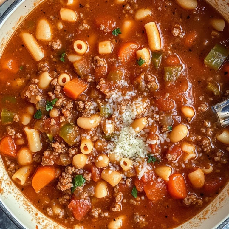 Pasta Fagioli Soup Recipe