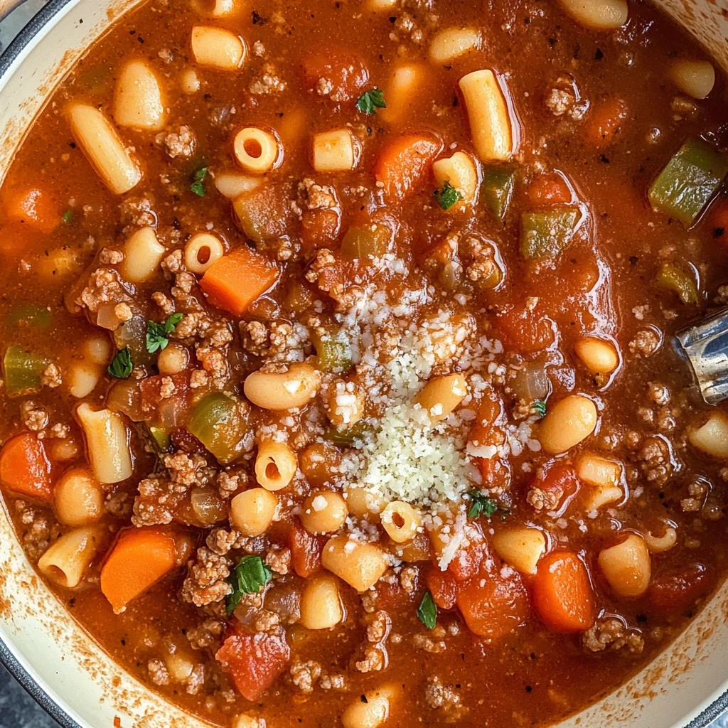 Pasta Fagioli Soup Recipe