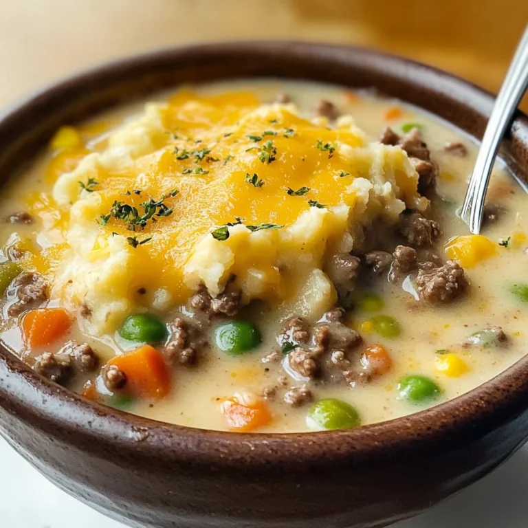 Shepherd's Pie Soup