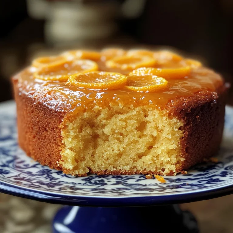 Sicilian Whole Orange Cake