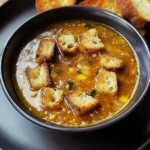 Spanish Garlic Soup Recipe (Vegetarian) - Sopa de Ajo -