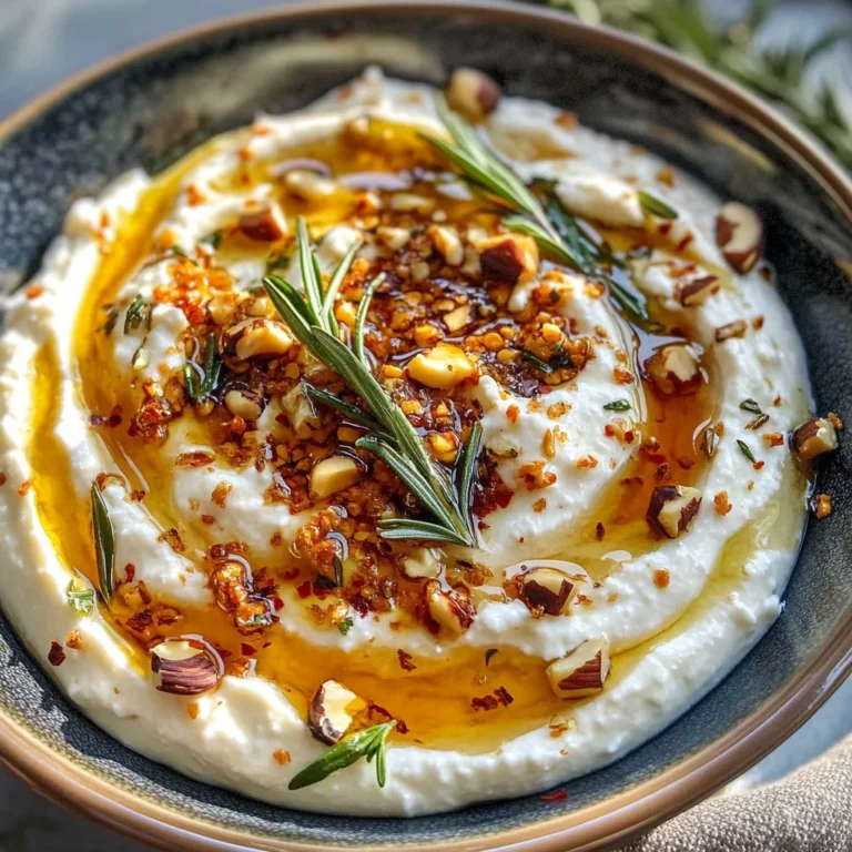 Spicy Ricotta Dip with Hot Honey