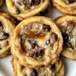 The Best Chewy Salted Caramel Chocolate Chip Cookies