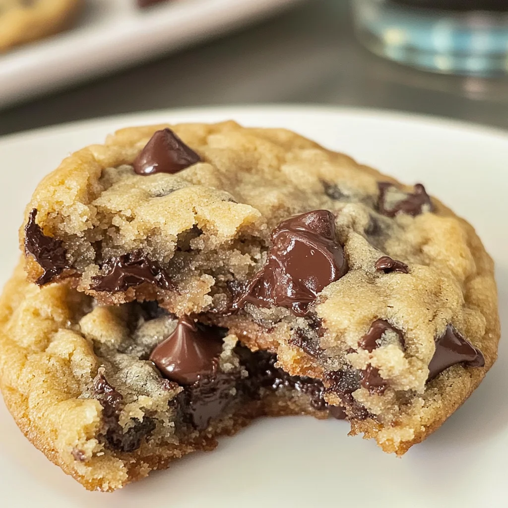 Ultra Thick and Chewy Chocolate Chip Cookies