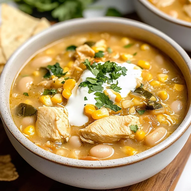White Bean Chicken Chili Recipe